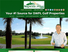 Tablet Screenshot of naplesgolfguy.com